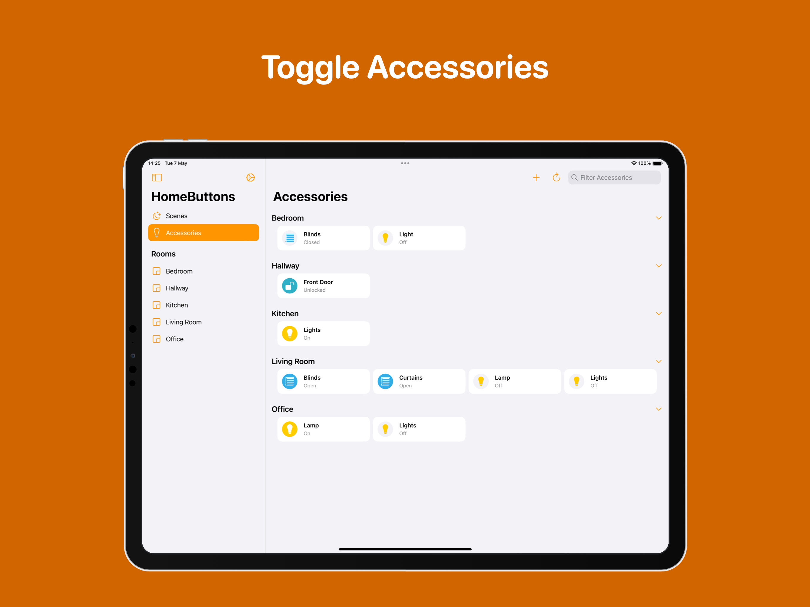 HomeButtons Screenshot